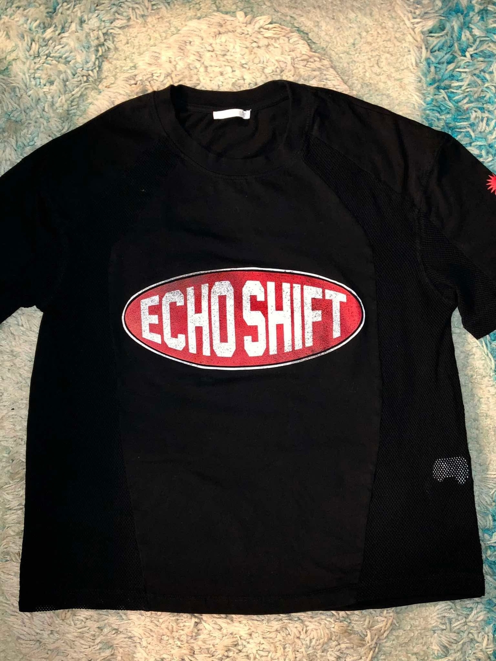 Zara "Echo Shift" Graphic T-shirt Size XL